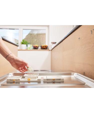 Claro Classic Dishwasher Tabs - 100 Eco-Friendly Phosphate-Free & Vegan - Water-Soluble Film for Powerful Cleaning - Buy Online on GoSupps.com