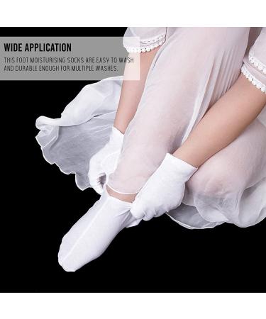Buy JJ Online Store Moisturizing Socks for Dry Cracked Feet | Natural Therapy Foot & Hand Bath - International Shipping Available - Buy Online on GoSupps.com