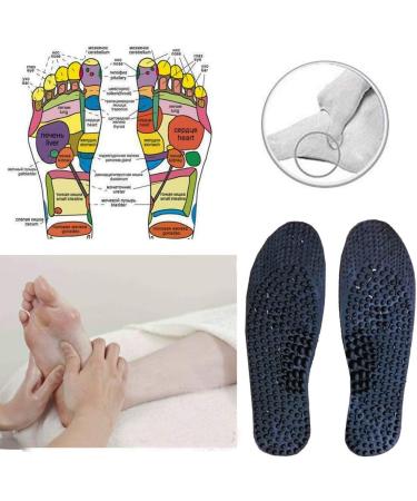 Outtybrave Foot Massager - Magnetic Therapy Insoles for Pain Relief & Acupuncture Massage - Ideal for All Shoes - Buy Online on GoSupps.com