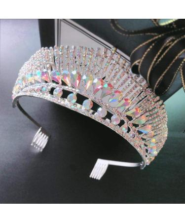 Minkissy Bridal Tiara - Elegant Peacock Hair Jewelry Accessories for Brides - 1pc Women s Headwear - Buy Online on GoSupps.com