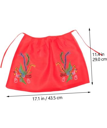 Zerodeko 2pcs Buddha Cape Red Buddha Cloth Delicate Fabric - Buy Online on GoSupps.com