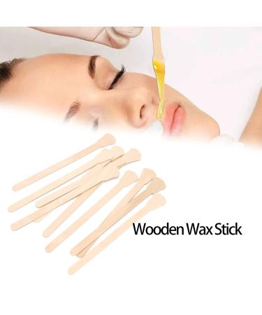 10 Pieces Wooden Wax Sticks for Hair Removal | Face & Body Applicator Tool | Mini Guitar Form Spatula | International Shipping - Buy Online on GoSupps.com