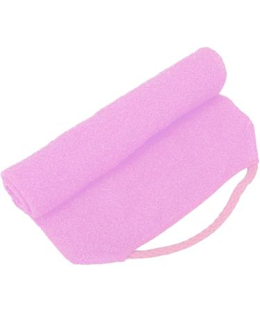 Serviette de bain frotter nettoyage du corps de toilette gommage lastique douche gommage frottement Massage serviette de bain sangle 5 couleurs en option(Rose) - Buy Online on GoSupps.com