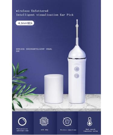 Visual Ear Spoon 2 Million high-Definition Pixel Endoscope WiFi Ear Cleaning Tool Portable Light-Emitting Earwax Spoon - Buy Online on GoSupps.com