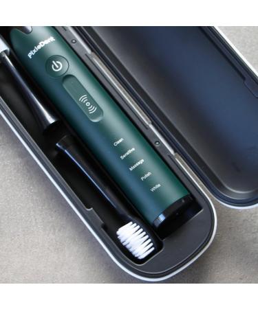 Pixiedent Onyx Electric Toothbrush - 4 Replacement Brushes 5 Modes Timer & Pressure Sensor 96 000 Sonic Movements - International Shipping Available - Buy Online on GoSupps.com