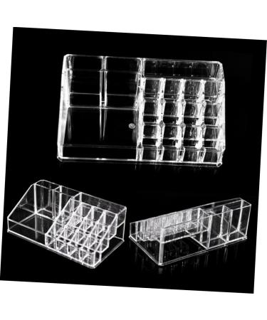 Angoily Box Display Eye Lip Blusher Stand Acrylic Powder Pressed Cosmetic Gross Storage Shadow Case - Buy Online on GoSupps.com