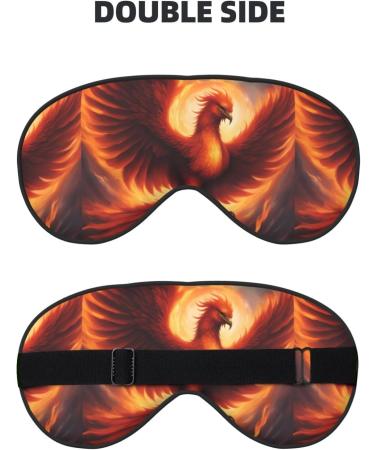 Buy Phoenix Unisex Adjustable Buckle Blackout Sleep Eye Mask - Perfect for Travel Yoga Office Naps - Buy Online on GoSupps.com