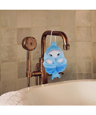 FOMIYES 2pcs Kids Bath Balls - Exfoliating Shower Loofahs & Scrubbers for Children | Soft Mesh Brush Luffa - Buy Online on GoSupps.com