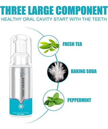 Deep Cleaning Foam Toothpaste - Ultra-Fin Mousse Foam for Effective Teeth Cleaning (1PCS) - Buy Online on GoSupps.com