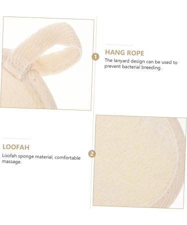 GLEAVI 6 Pcs Body Exfoliator Sponge - Men's Loofah Bath Ball & Scrubber for Deep Cleaning | Exfoliating Shower Pouf & Scrunchies - Buy Online on GoSupps.com
