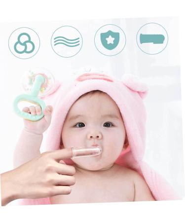 Tovinanna 3-Piece Silicone Milk Toothbrush Set | Toddler & Children Finger Toothbrushes for Effective Oral Care - Buy Online on GoSupps.com