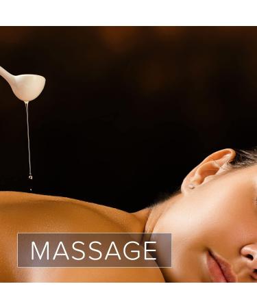Naissance 'Knotty But Nice' Massage Oil 250ml 100% Blend of Grapeseed with Ylang Ylang Patchouli Clary Sage Orange Grapefruit Frankincense Black Pepper Essential Oils - Buy Online on GoSupps.com