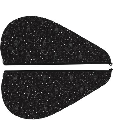Spaceship Microfiber Hair Towel | Soft & Super Absorbent Coral Velvet Wrap for All Hair Types - Quick Dry Hair Cap for Women - Buy Online on GoSupps.com
