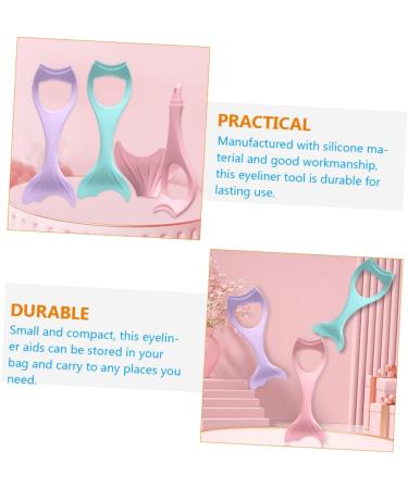 OHPHCALL 2pcs Mascara Brush Aid Eyelash Stencil for Lashes Reusable Eye Stencils Accessories 15X5.7CMx2pcs Pinkx2pcs - Buy Online on GoSupps.com