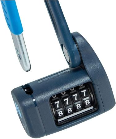 Abus Bordo Lite 6055C Folding Lock - Extra-Light Number Lock 60cm - Security Level 7 - Black/Blue | International Shipping - Buy Online on GoSupps.com
