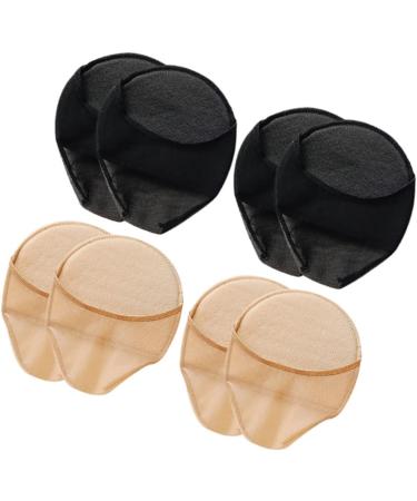 FOMIYES 16 Pairs Half Socks Pocket Protector Comfortable Forefoot Pad Foot Cushion Non- Metatarsal Pads Breathable Forefoot Pads Honeycomb Fabric Foot Pad High Heels Women's Mules Lace Net - Buy Online on GoSupps.com