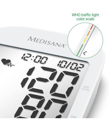 Medisana BU 535 Voice Blood Pressure Monitor Accurate Upper Arm Measurement Voice Instructions Memory Function & Irregular Heartbeat Alert | Ships Internationally - Buy Online on GoSupps.com