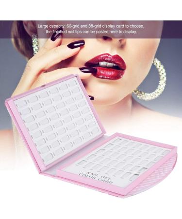 Nail Gel Polish Display Book Nail Polish Gel Color Display Card Acryl Gel Tips Manicure Salon Accessory(02) - Buy Online on GoSupps.com