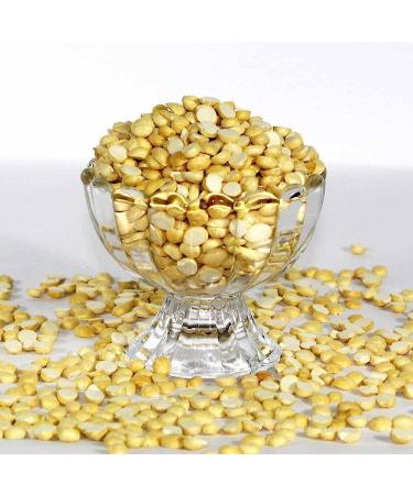 nalAmudhu Daliya Split (Oil-Free Roasted Split Chickpeas Dalia) All Natural | Vegan | Indian Origin-454g | 1Lbs | 16 Oz - Buy Online on GoSupps.com