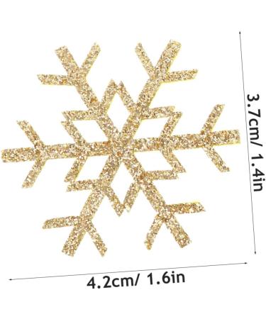COHEALI 90 Pcs Snowflake Stickers Mini Iron Decal Badge Diy Sewing Patch Clothes Patches Dress Bride Fabric - Buy Online on GoSupps.com