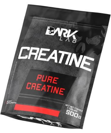 Dark Lab Creatine Monohydrate 500g - 166 Servings of 100% Pure Creatine for Muscle Building Strength Energy & Athletic Performance - Buy Online on GoSupps.com