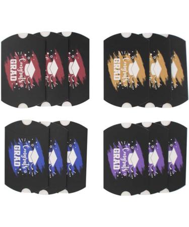 lxuebaix 50pieces Candy Boxes for Graduation Party Favors Graduation Caps Gift Boxes/Centerpieces Graduation Ceremony Decoration Orange - Buy Online on GoSupps.com