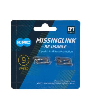 KMC Missing Link 9-Speed Silver (Blue)