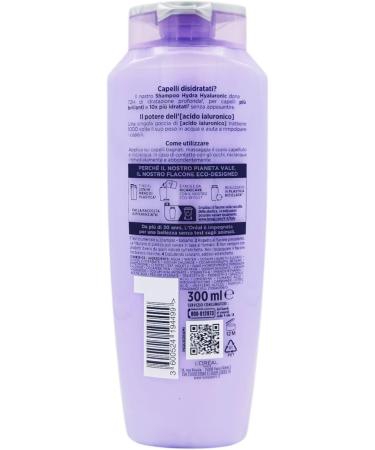  L'OR AL L'oreal Paris Elvive Hair Care Shampoo and Balm (Hydra Hyaluronic Shampoo 300 ml) - Buy Online on GoSupps.com