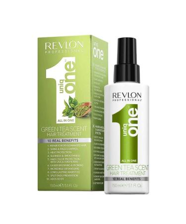 Revlon Uniq One Green Tea Hair Treatment 5.1 oz - Nourishing Hair Repair Solution - Buy Online on GoSupps.com