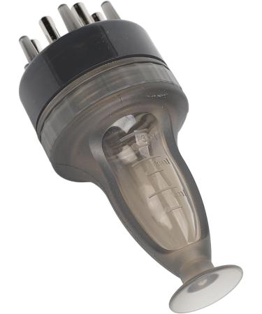 Applicateur d'huile Capillaire Bouteille Applicatrice de Peigne Racines 3 Ml Masseur M dical tanche pour Hommes et Femmes Soins Capillaires (Noir transparent) - Buy Online on GoSupps.com
