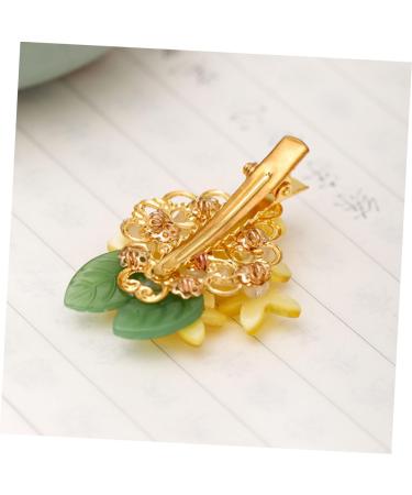 FRCOLOR 1Pc hair barrettes hair pin flower hair clip hair bows clips decorative hair bow hair clips hair clips for kids alligator hair clips flower hair accessories girl Bobby alloy - Buy Online on GoSupps.com