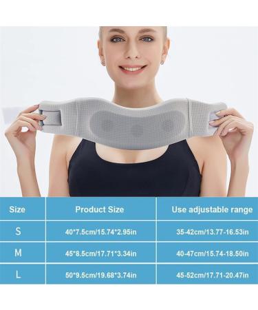 Recovist Recovist Neck Brace Cervicorrect Neck Brace Neck Brace for Sleeping Soft Foam Snoring Cervical Neck Brace for Women Men (Large Blue) L Blue - Buy Online on GoSupps.com