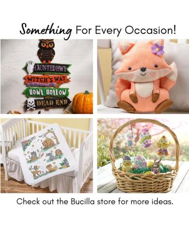 Bucilla Christmas Nativity DIY Felt Applique Stocking Kit (89531E) - Needlepoint Arts and Crafts - Buy Online on GoSupps.com