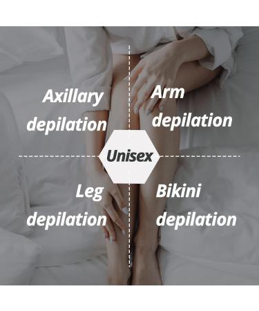 32 Gentle Wax Hair Removal Strips | Hypoallergenic Sustainable Facial Wax for Sensitive Skin & Bikini Areas - Ideal for Men & Women - Buy Online on GoSupps.com