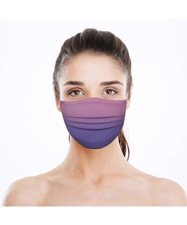 Deaamyglin 50-Piece Adult Mouth Protection - 3-Layer Non-Woven Fabric Colorful Motif Breathable Scarf Bandana - Multifuntional Face Mask for Men & Women - International Shipping Available - Buy Online on GoSupps.com