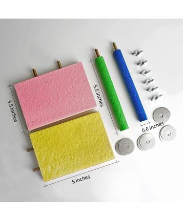 MoHern Bird Perch Toys - Colorful Parrot Stand, Sleep & Chew 4 Pcs Set - Buy Online on GoSupps.com