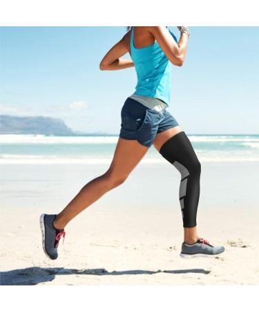 Basketball Knee Pad & Compression Leg Sleeve - Protective Gear for Sports | Comfortable Knee Brace & Calf Guard - Buy Online on GoSupps.com