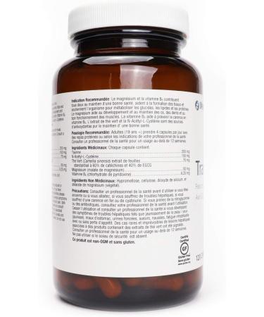 Metagenics Trancor Supplement with EGCG Taurine and NAC to Help Support a Sense of Tranquility - 120 Capsules - Buy Online on GoSupps.com
