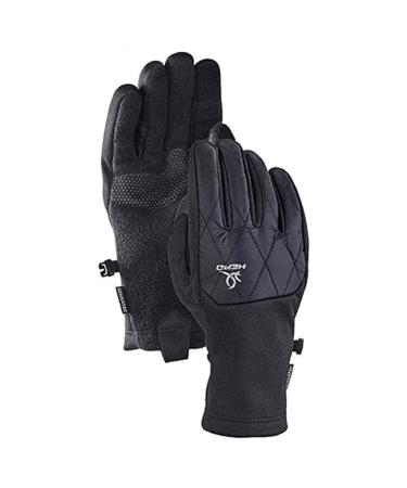 HEAD Women's Hybrid Glove, Cold Weather Running Gloves Small Black