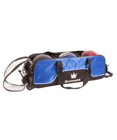 Brunswick Crown Triple Tote Bowling Bag No Pouch One Size Royal