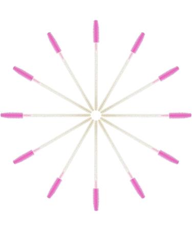 G2PLUS 100 PCS Disposable Silicone Eyelash Brushes - Gold and Pink Mascara Wands for Lash Extensions | 2x50 Crystal Gold and Pink Spoolies - Buy Online on GoSupps.com