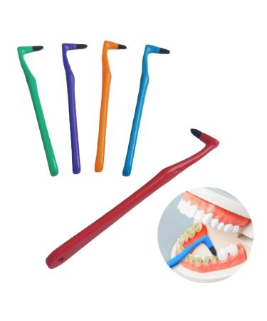 5 pieces removal tooth cleaning tooth spots etching rubber teeth polish cleaning set bleaching cleaner wheeler oral hygiene foster tool