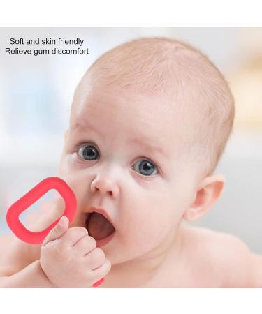 2pcs D Letter Silicone Chew Toys for Children - Sensory Teething Toys for Toddlers - Buy Online on GoSupps.com