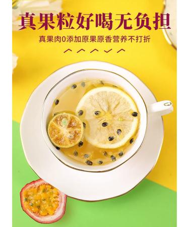 JINQI Passion Fruit Tea 110g (55gx2) Large - Premium Quality Fruit Infusion - Buy Online on GoSupps.com
