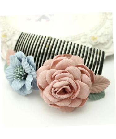Didiseaon Hair Teasing Comb Bridal Hair Clip Flower Hair Clips for Women Barrettes for Women Hair Jewels for Women Combs for Women Bride Hair Clip Bangs Comb Korean Version Women's - Buy Online on GoSupps.com