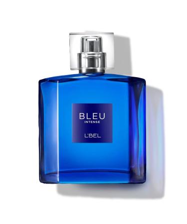 L'Bel - Bleu Intense Perfume for Men Long Lasting 100 ml/3.4 Oz Fresh 3.4 Fl Oz (Pack of 1)