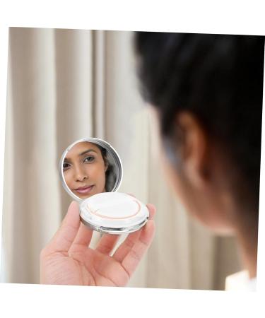 FOMIYES 2 Pcs Body Powder Compact Cushion Foundation Case Powder Cases Box Pack Travel Empty Toner 1 count (Pack of 1) Silver - Buy Online on GoSupps.com