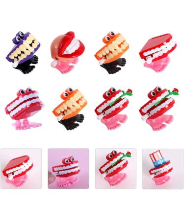 Shop Cute Wind-Up Zany Packbling Toys - 8 Funny Chattering & Jumping Party Favors for Kids | International Shipping Available - Buy Online on GoSupps.com