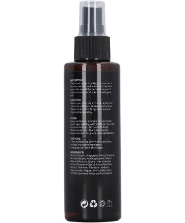 150ml Sea Salt Spray Styling Nourishing Hair Care Easy to Clean Versatile Hairstyle Needs Hair Nourishment Suitable for All Hair Types - Buy Online on GoSupps.com