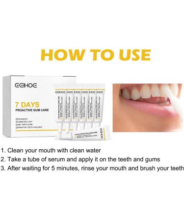 7-Piece Gums Care Mouthwash Set | Natural Gum Refresher Gel & 360 Dental Care Drop - No Bleaching Agents - Shop Internationally - Buy Online on GoSupps.com